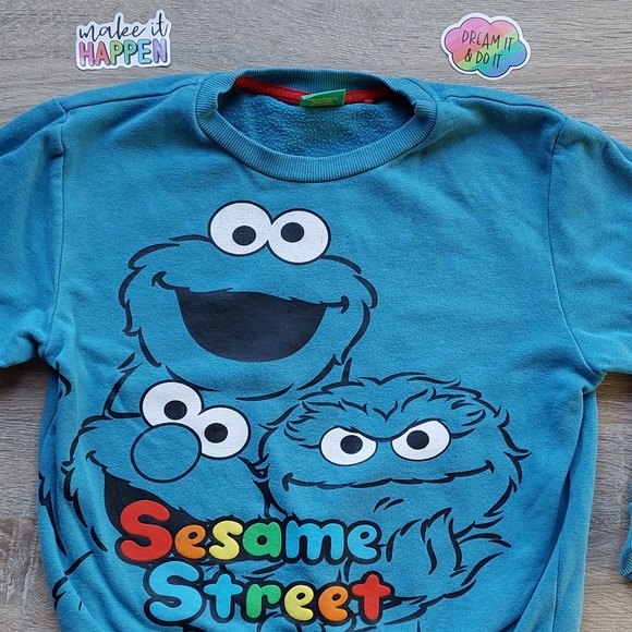 Next Cookie Monster sweatshirt - Picture 10 of 16